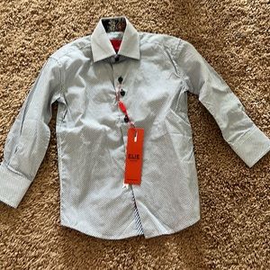NWT Elie Balleh Boys Dress Shirt